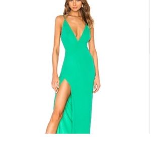 Sea foam green Lovers + Friends Gown